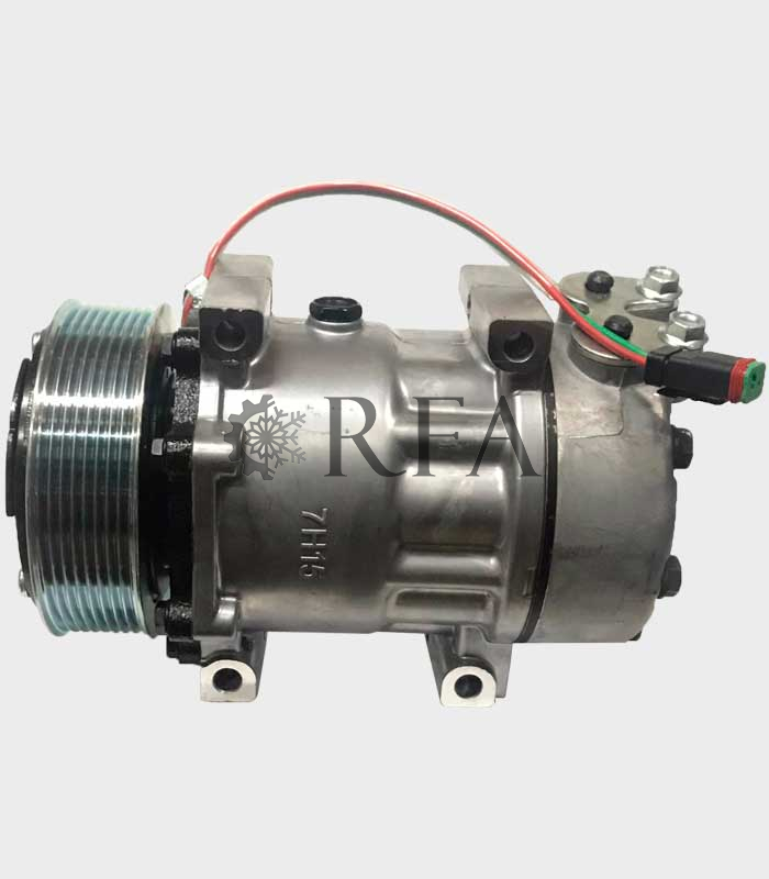 Compresor SANDEN 7H15 SD7H15 – 8PK 119mm 12V/24V – RFA