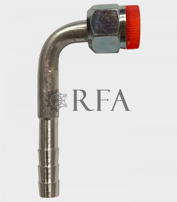 Conexión de Caño 8mm Flex 90Á sc